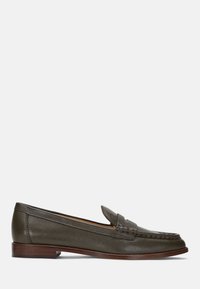 Wynnie Nappa Leather Loafer - Dark Olive Amazon.com | Lauren Ralph Lauren Women main image 4