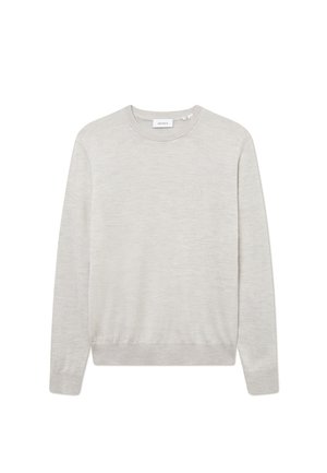 Stickad tröja - off-white