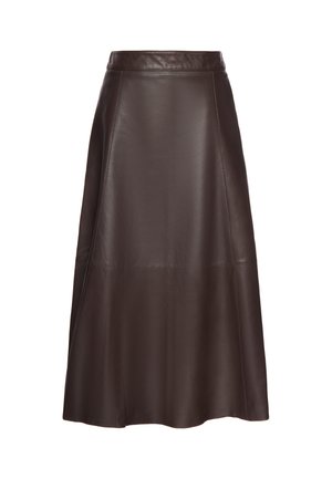 faina, A-lijn rok - brown