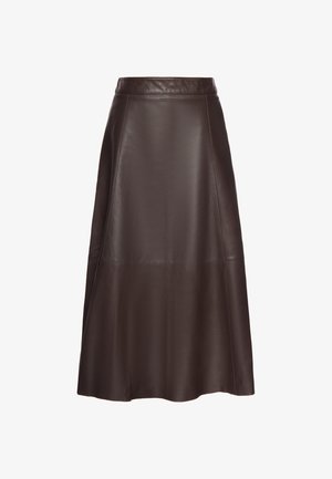 faina, A-lijn rok - brown