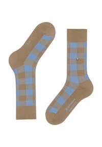 Burlington BUFFALO CHECK - Socken - camel