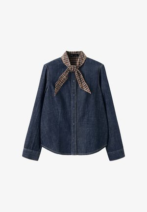 Mango, ADULT - Button-down blouse - blue
