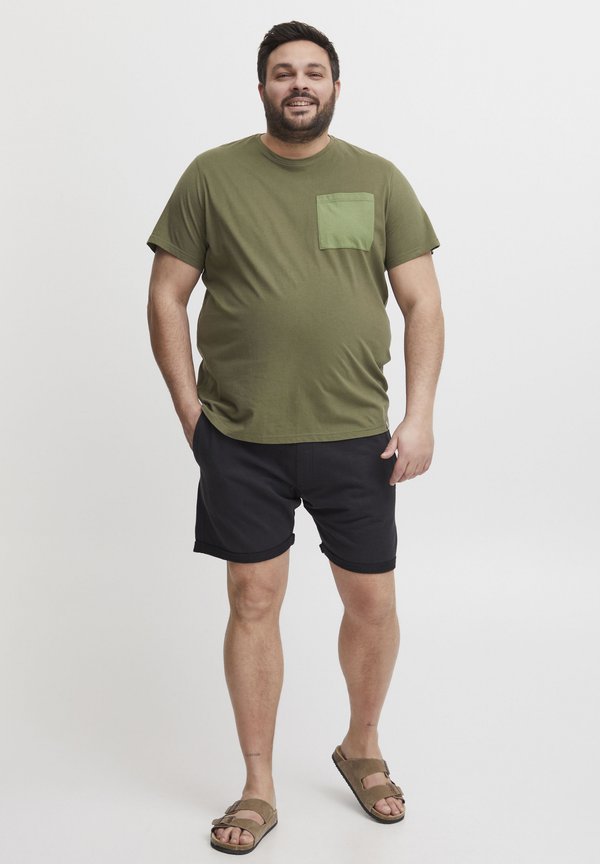 BHBBENEDIKT - Print T-shirt - olive night3