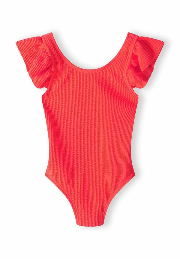 DOUBLE STRAP - Badeanzug - coral