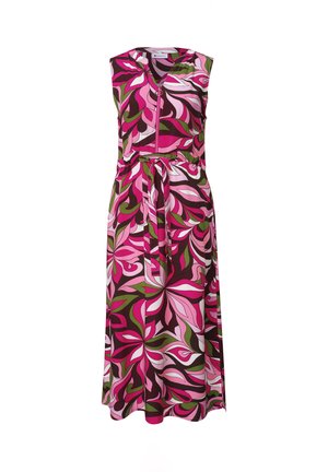 Street One, MIDIKLEID MIT SPLIT NECK UND ZIPPER - Vestido informal - magenta dream