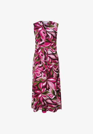 Street One, MIDIKLEID MIT SPLIT NECK UND ZIPPER - Vestido informal - magenta dream