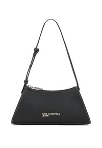 LOGO SHOULDER BAG - Mala de mão - black
