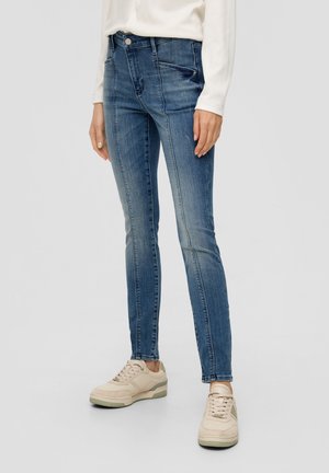 s.Oliver MIT ZIERNÄHTEN - Jeansy Skinny Fit