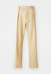 BECKHAM X BOSS TROUSERS - Stoffhose - open beige