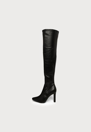 ALDO, ALLWORTH  PILLOW WALK - Ботуши над коляното - black