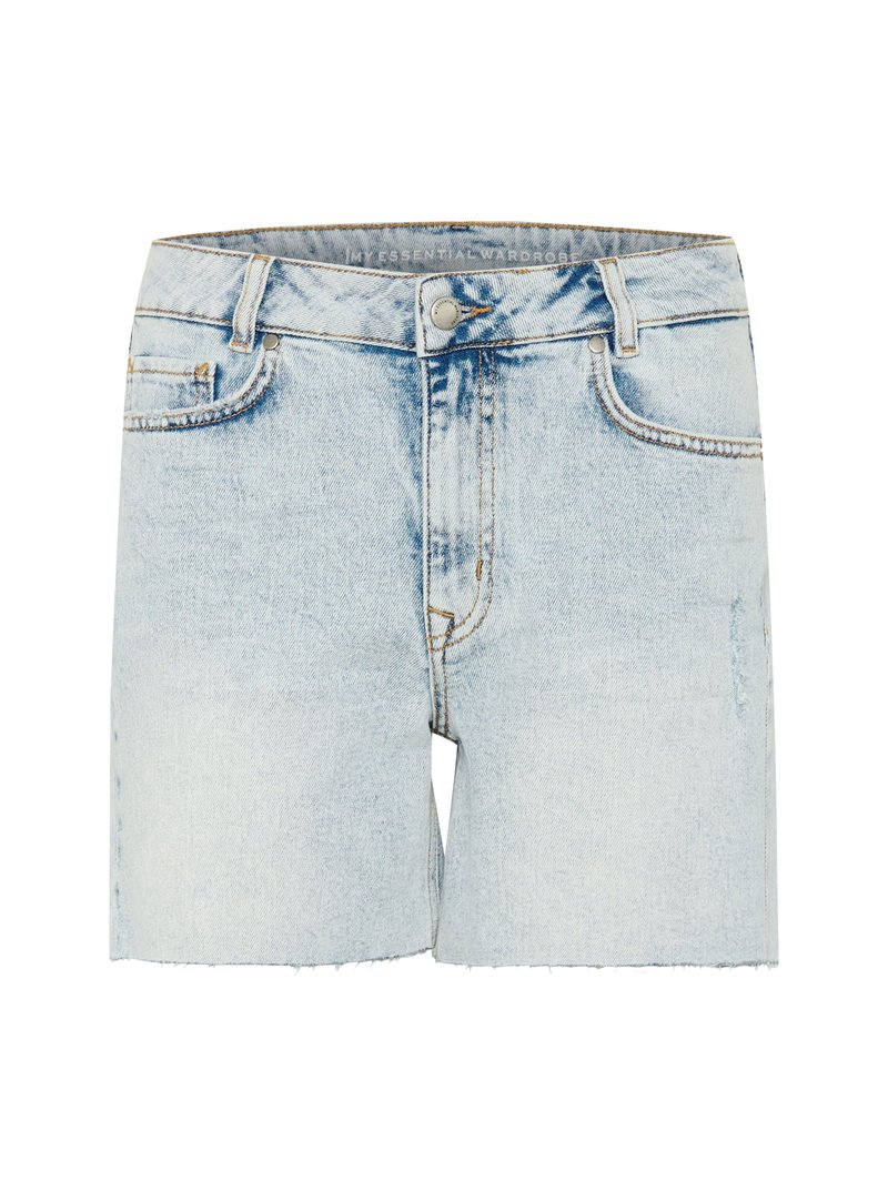 My Essential Wardrobe Jeansshort lichtblauw