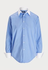 RELAXED FIT COTTON SHIRT - Button-down blouse - chopin blue