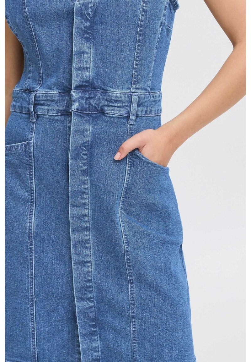 ICHI Denim dress - blue - (Pre-owned) - Zalando.ie