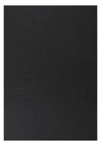 Schwarzer Stretchstoff mit einer glatten, gleichmäßigen Textur. Einheitliche Farbe mit dezentem Rippmuster, das Flexibilität und Komfort für verschiedene Anwendungen bietet.
