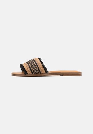 NALANI - Sandalias planas - black