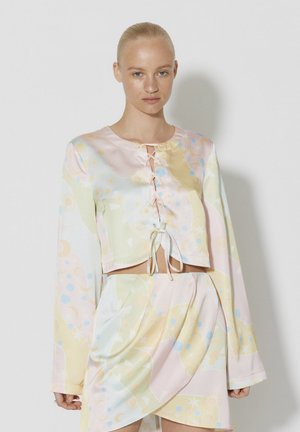 SOMETHINGNEW CLAUDIA TIE CROPPED - Bluzka