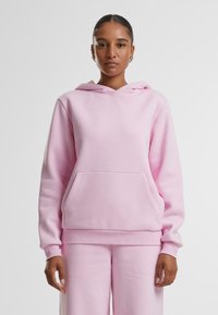 Urban Classics URBAN CLASSICS LADIES FLUFFY HOODY - Sweat à capuche - softpink
