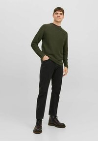 Jack & Jones CREW NECK SN - Maglione - rosin