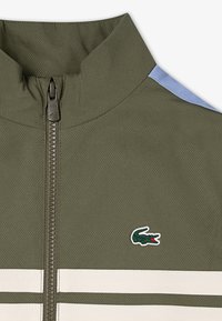Lacoste FRONT STRIPE TRACK - Tracksuit - olive