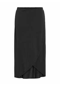 VILA VIMODALA  - A-line skirt - black