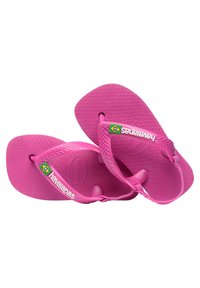 Havaianas HAVAIANAS FLIP FLOP BABY BRASIL LOGO II - Chanclas de dedo - pink