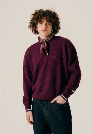 BLKVIS, CREWNECK - Pullover - dark purple