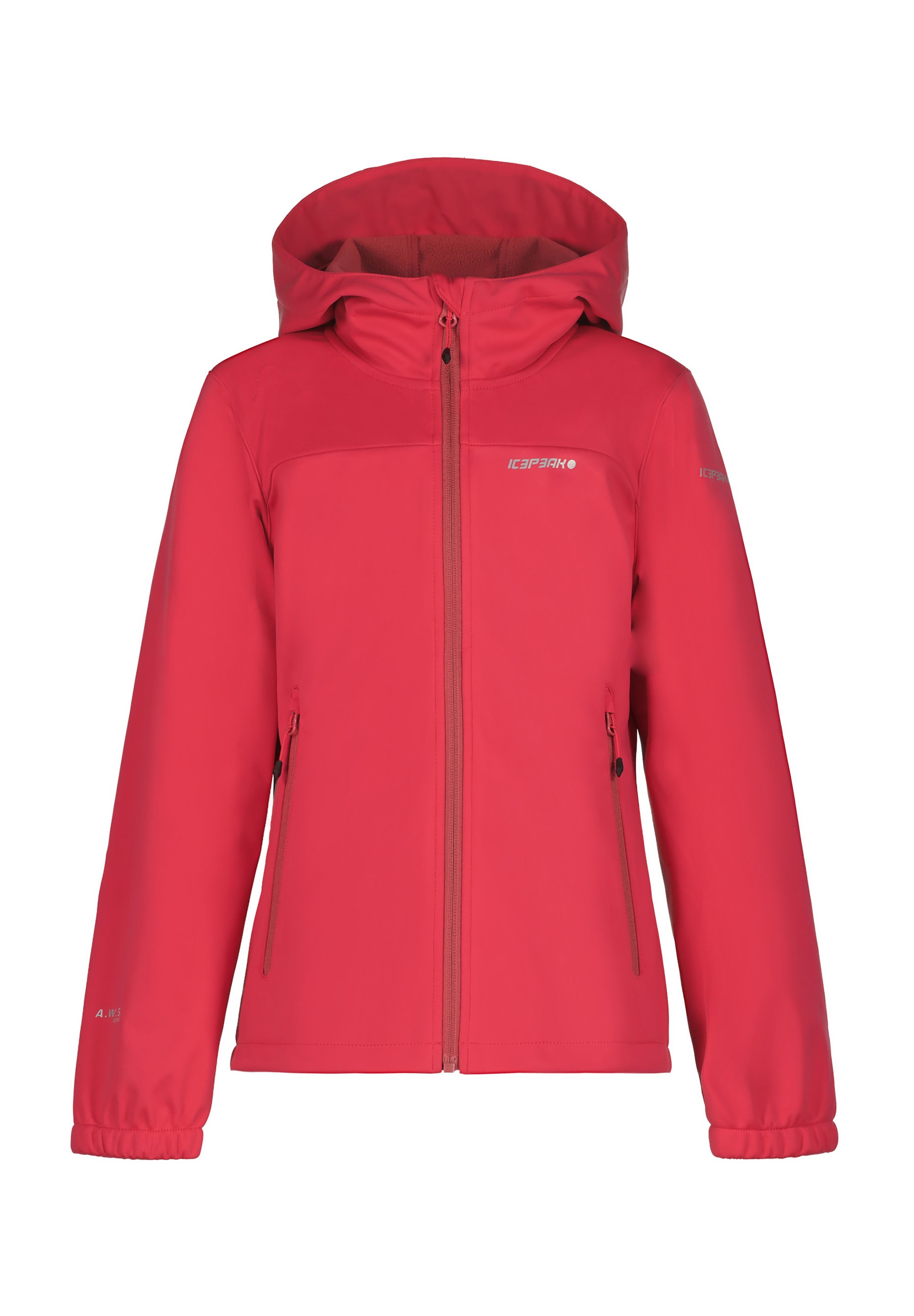 Veste Softshell Icepeak Enfant - Imperméable Et Respirante | Poches Zippées Et Détails Réfléchissants
