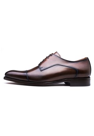 DERBY CUIR ELVIS - Veterschoenen - marron