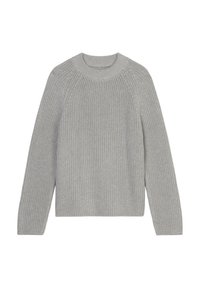 Marc O'Polo RAGLAN LONGSLEEVE ROUND NECK - Pulover - mid stone melange