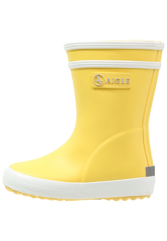 BABY FLAC UNISEX - Bottes en caoutchouc - jaune