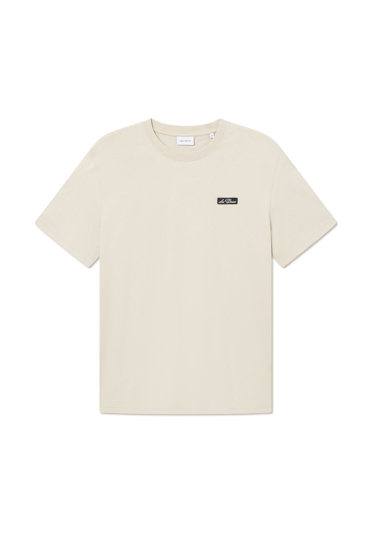 Les Deux T-shirt basic zandkleur