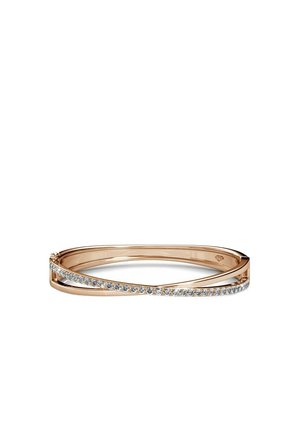 Bracelet - couleur or rose / cristal