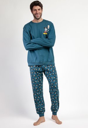 MANGA LARGA LOST MICKEY SET - Conjunto de pijama - azul