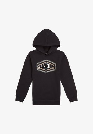 Džemperis su gobtuvu - schwarz