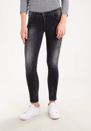 Jeggings - black denim
