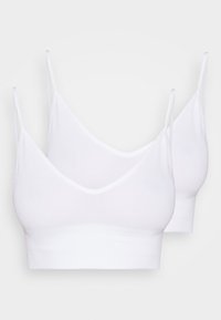 ONLVICKY V NECK 2 PACK - Bustino - bright white