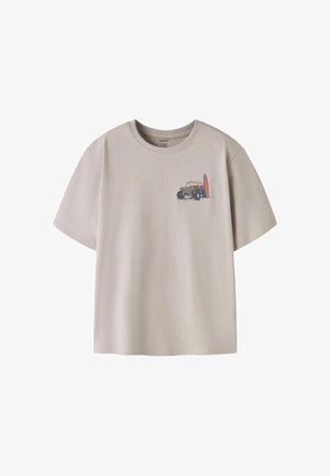 Name it, T-SHIRT REGULAR FIT - T-shirt print - chateau gray