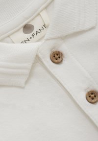 EN FANT LONG SLEEVES POLO - Body - egret