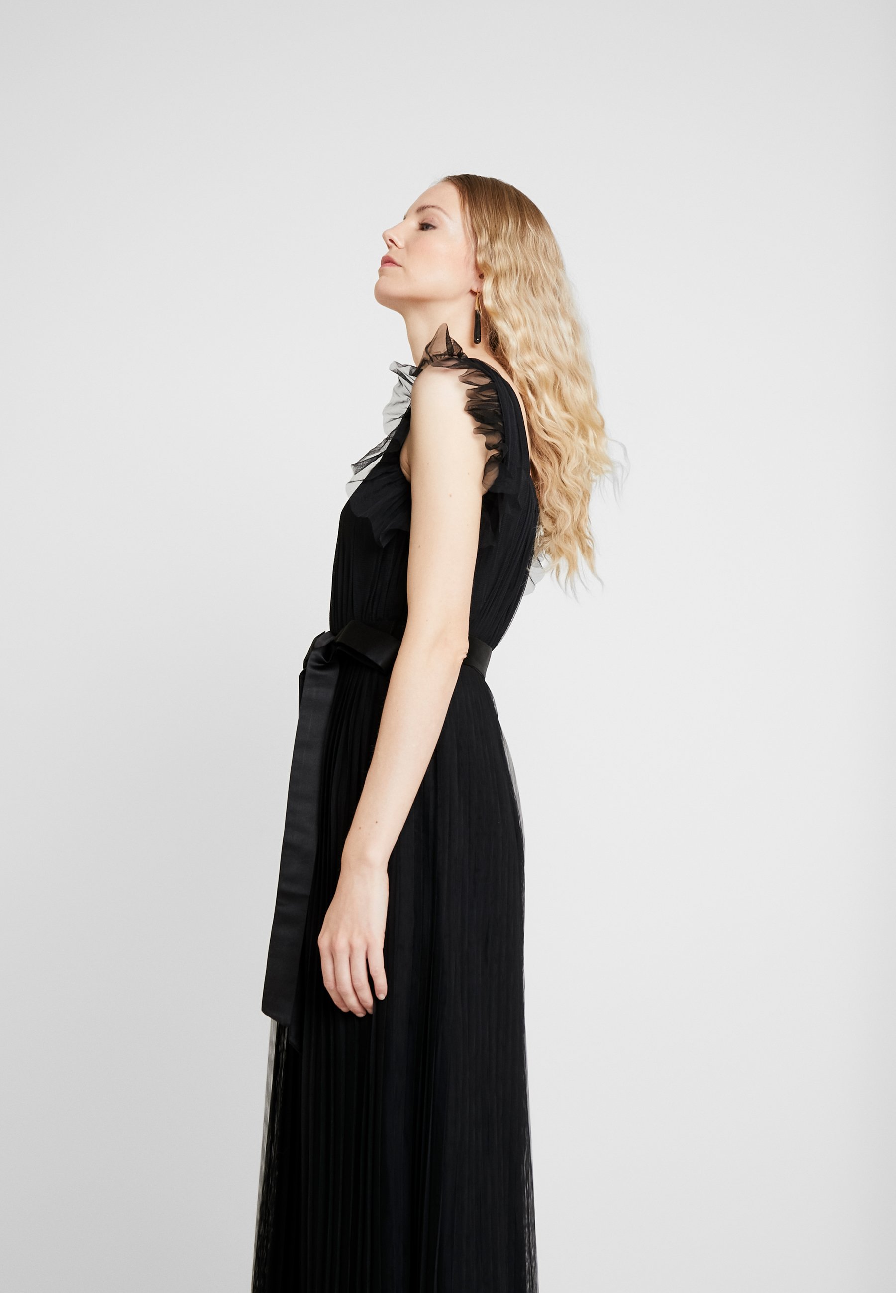 anaya kimono sleeve wrap maxi dress