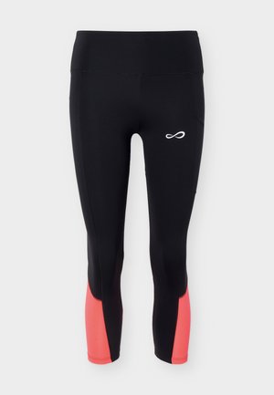 Endless, MALLA LIFT - Leggings - black/rubi