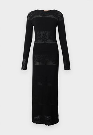 TWINSET DRESS - Maksi garuma kleita - nero