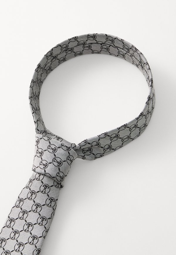 UNISEX - Tie - silver2