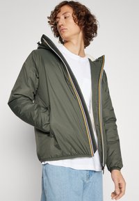 K-Way LE VRAI CLAUDE UNISEX - Giacca invernale - green blackish
