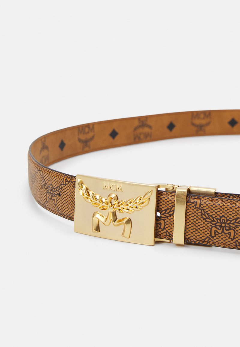 MCM LAURETOS UNISEX - Gürtel - cognac - Zalando.de