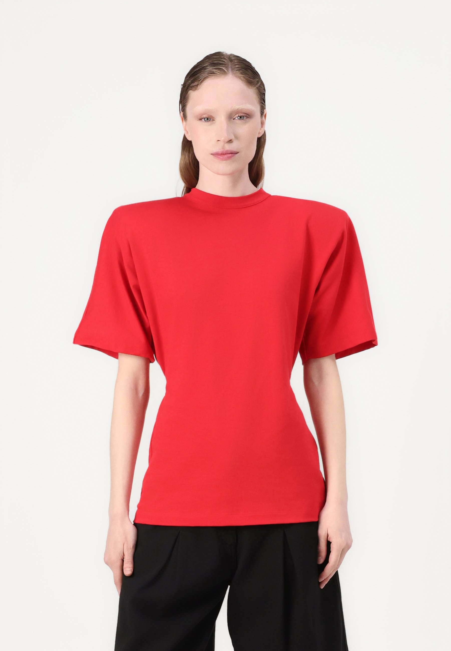 Tシャツ・カットソー PINKO 'Dylan' T-shirt Red Pinko DYLAN - Basic T-shirt - rosso salsa/red - Zalando.co.uk