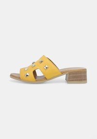 Melluso BORCHIE - Ciabattine - giallo