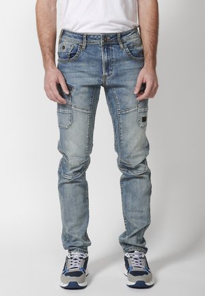 Koroshi, Vaqueros rectos - azul cl   light blue
