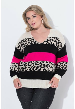 Jersey de punto - neon berry