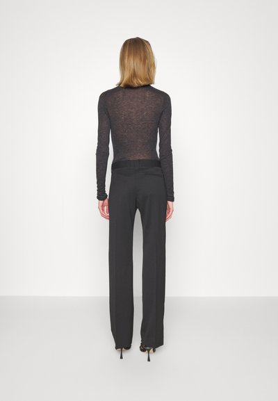 Filippa K BOOTCUT TROUSERS - Trousers - black