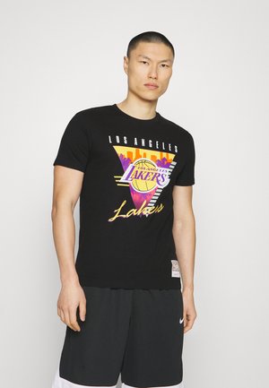 Mitchell & Ness NBA CHICAGO FINAL SECONDS TEE - T-shirt imprimé - black